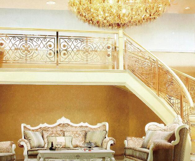 瑞基樓梯扶手廠為客戶打造專屬銅藝樓梯風格(圖1) 瑞基樓梯扶手廠為客戶打造專屬銅藝樓梯風格(圖1)